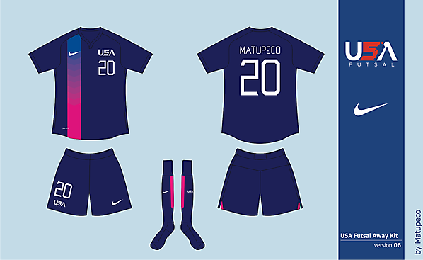 USA Futsal Away Version 06