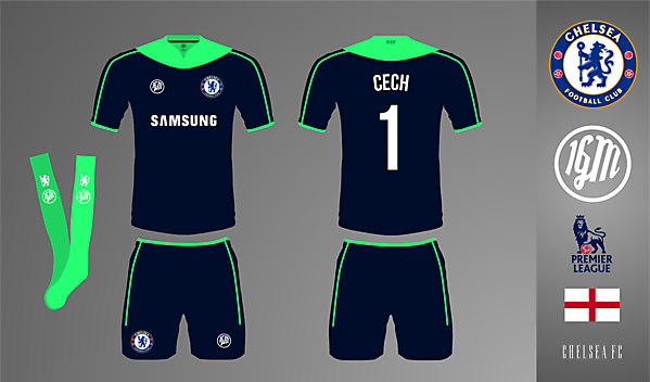Chelsea Home Goalkeeper Kit