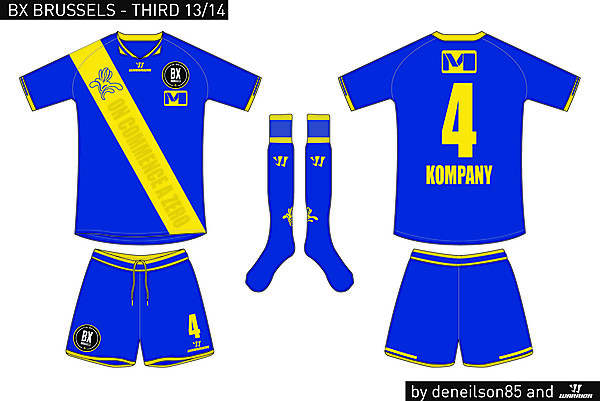 BX Brussels Third 13/14