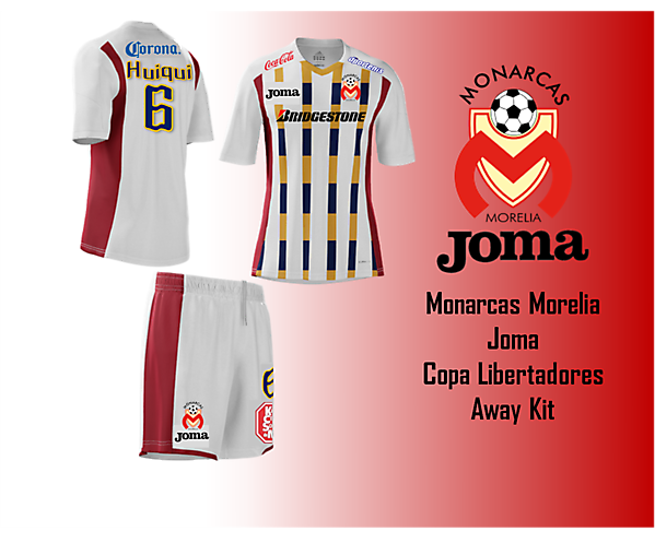 Joma - Monarcas Morelia Away Kit