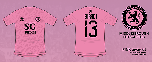Boro Futsal "Breast Cancer Fight" kit