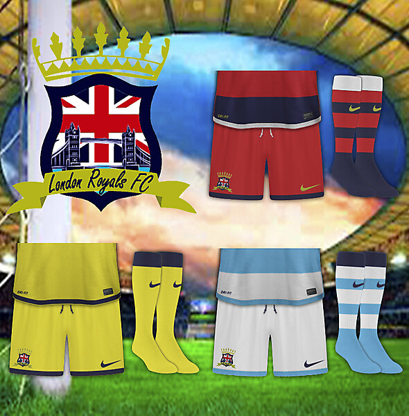 London Royals FC Shorts and Sock