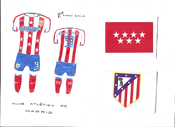 Club Atletico de Madrid - Madrid Home Kit