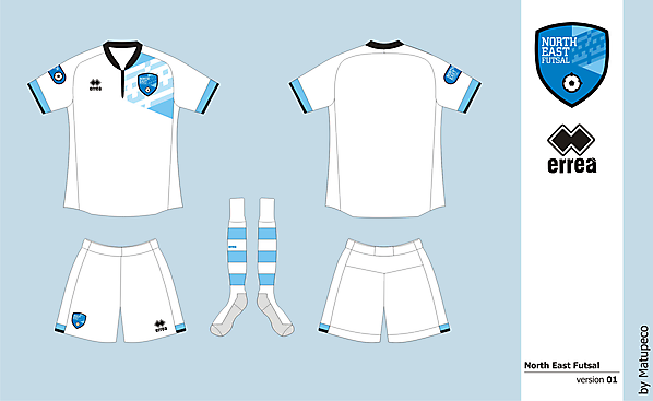 North East Futsal Shirt version 01