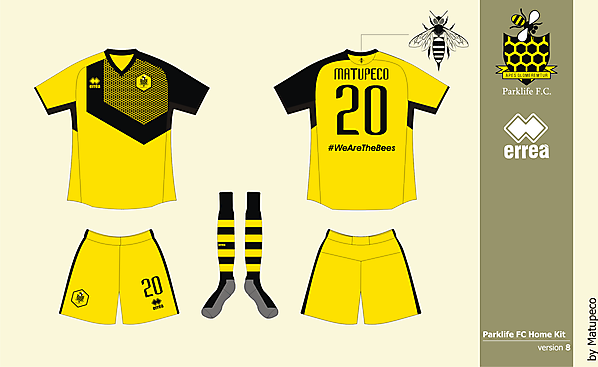 Parklife FC home kit version 08