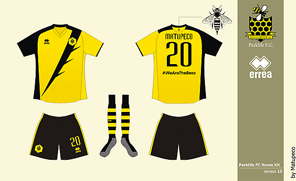 Parklife FC home kit version 10