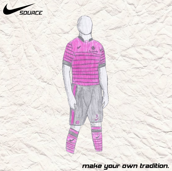 PSG Champions League 2 - Nike SOURCE Kit