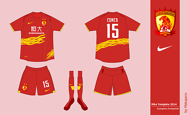 Nike Template Fiera - Guangzhou Evergrande
