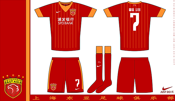 Nike Fiel Template Example one - East Asia