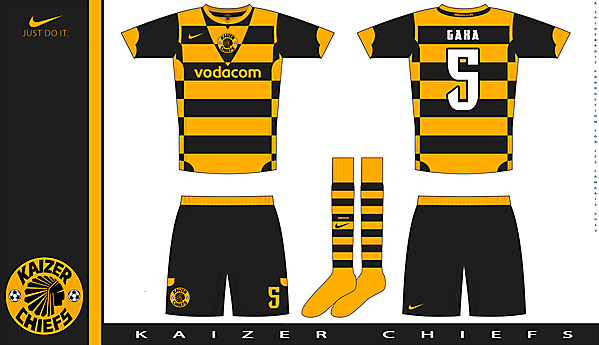 Nike Pax template example three - Kaizer Chiefs