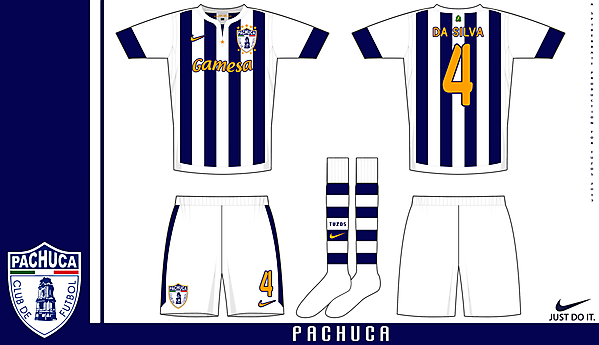 Nike Gatito template example one - Pachuca