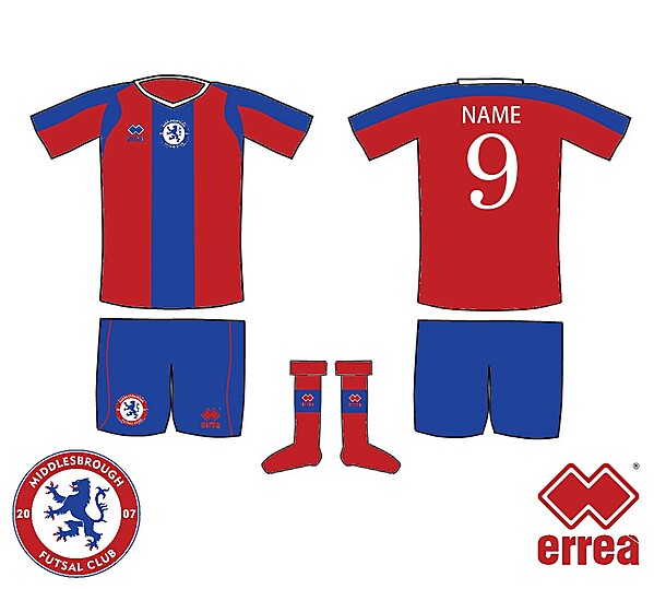 Middlesbrough Futsal Kit 2