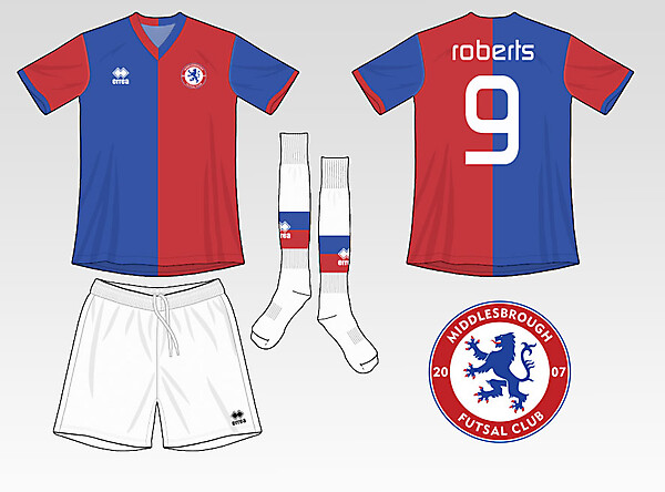 Middlesbrough Futsal Club Kit