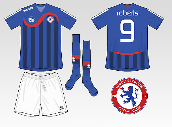 Middlesbrough Futsal Club Kit