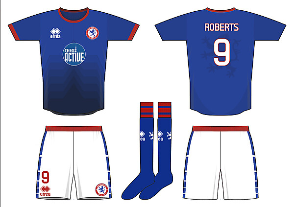 Middlesbrough Futsal Club Erreà Home Kit