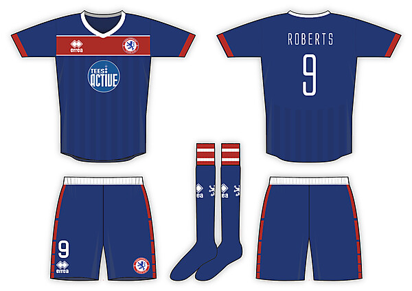 Middlesbrough Futsal Club Erreà Home Kit