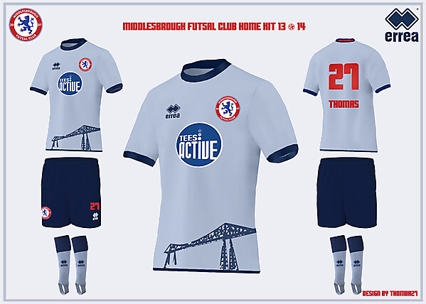 Middlesbrough Home Kit 13/14 \"Transporter\"