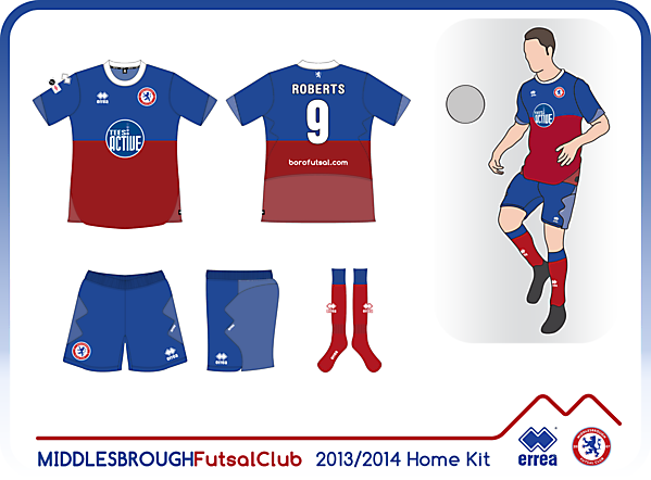 Boro Futsal Home Kit 13/14 (Seconda Proposta)