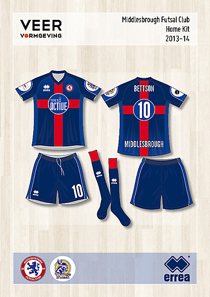 Middlesbrough Futsal Club (Home kit)