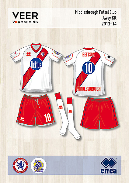 Middlesbrough Futsal Club (Away kit)