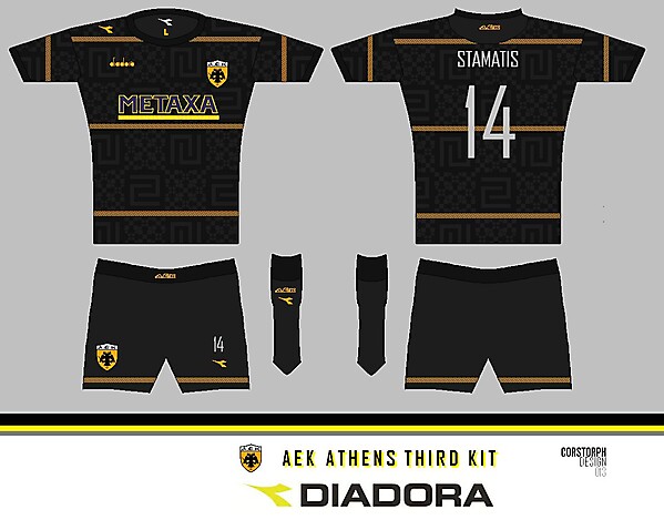 AEK diadora 3rd