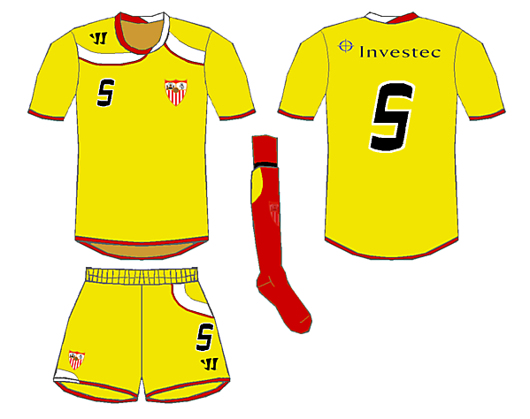 Warrior Sevilla Away Kit - Wighty93