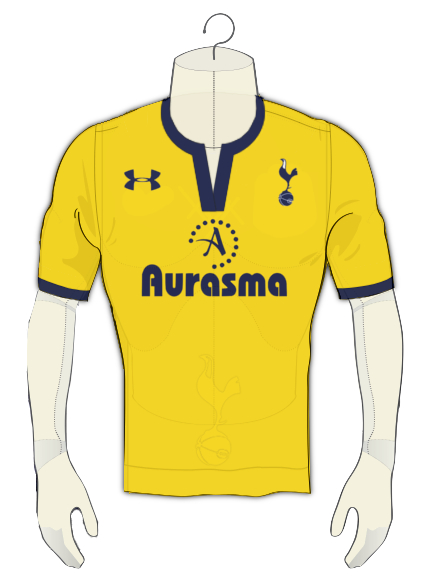 Tottenham Hotspurs 4th Kit