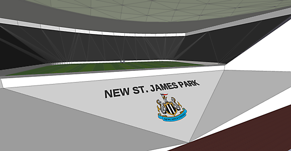 New St. James Park (Opened wing)