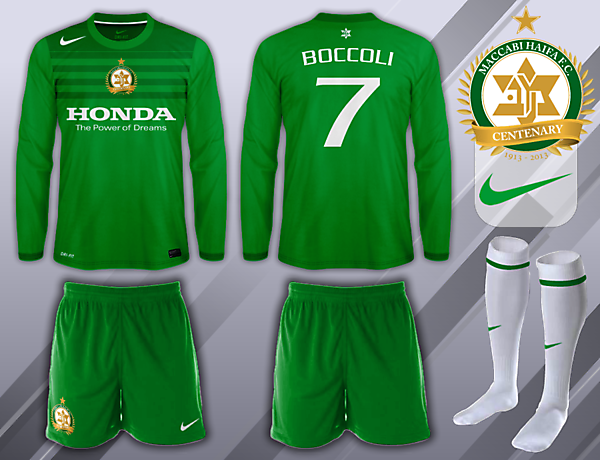 Maccabi Haifa Centenary Home Kit