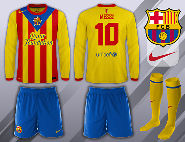 Barcelona Away - Catalonia Independance