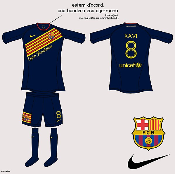 FC Barcelona Nike Fantasy Away