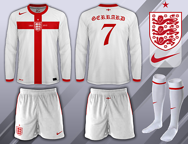 England 150th Anniversary Home Kit