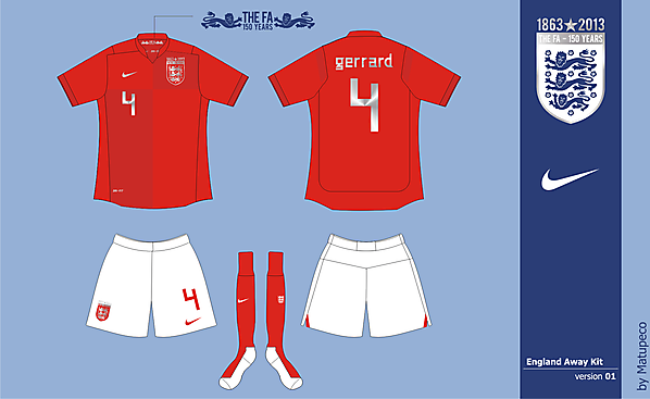 England Nike Away ver 01