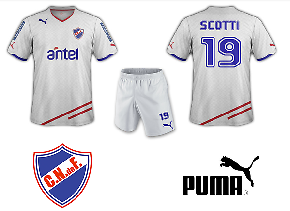 Club Nacional de Football Home Kit Puma