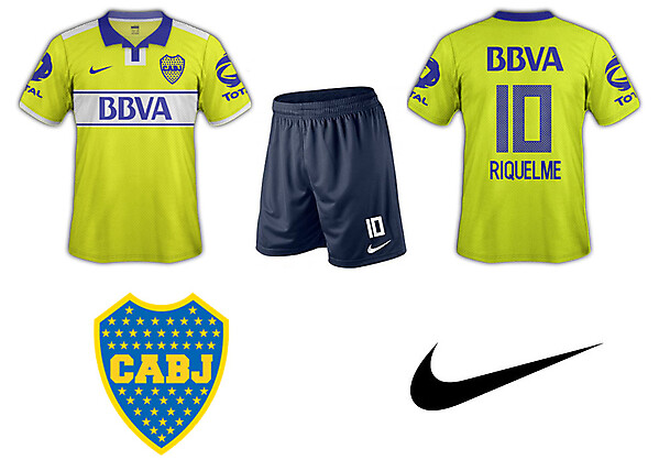 Boca Juniors Away Kit