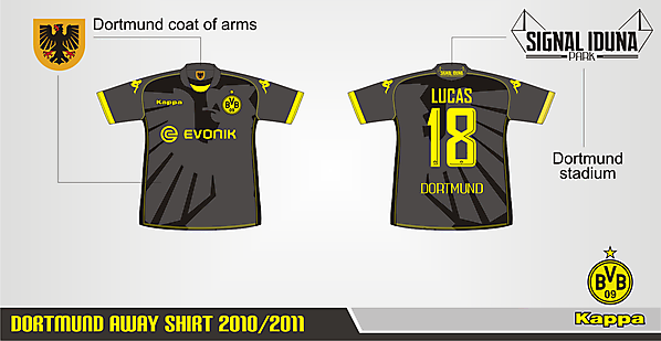 Dortmund Away Shirt ver.01