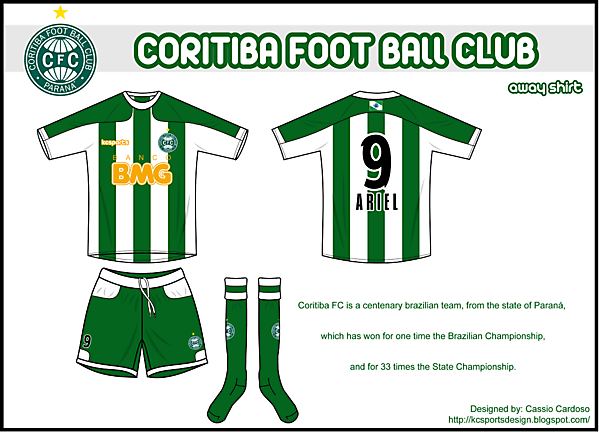 Coritiba FC - Away Shirt