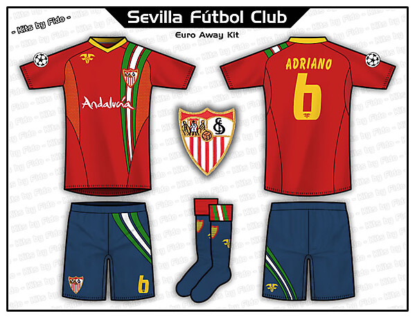 Sevilla FC Kits