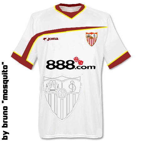 Sevilla Home Shirt by Bruno \"Mosquito\"
