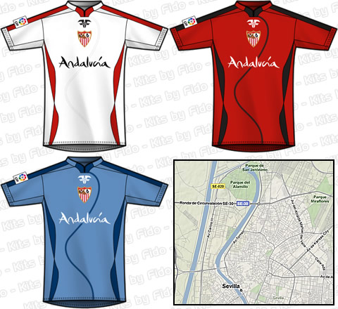 Sevilla FC Kits