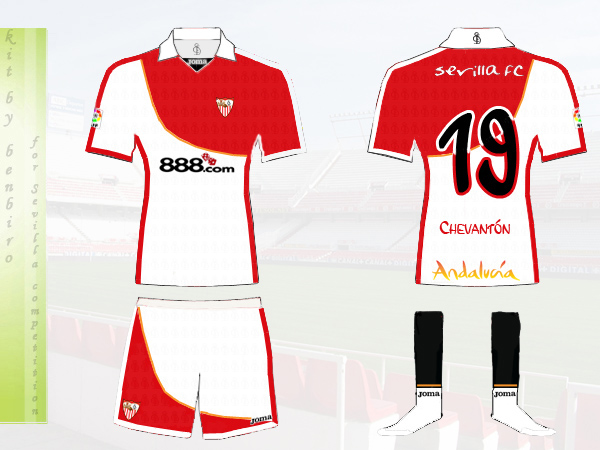 Sevilla FC Home Kit
