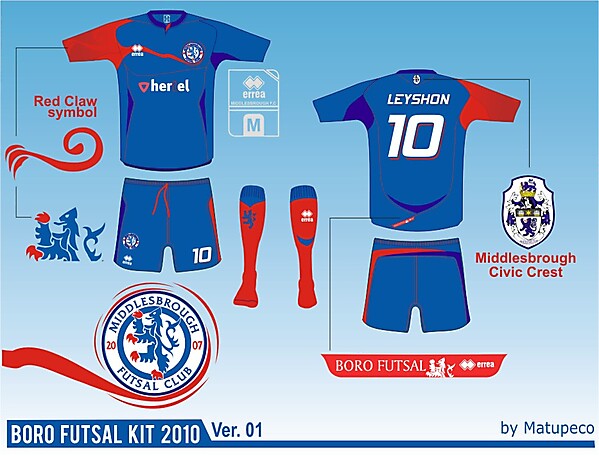 Middlesbrough Futsal Club Version.01