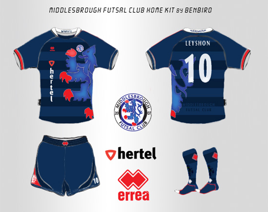 Boro Futsal Home Kit BB
