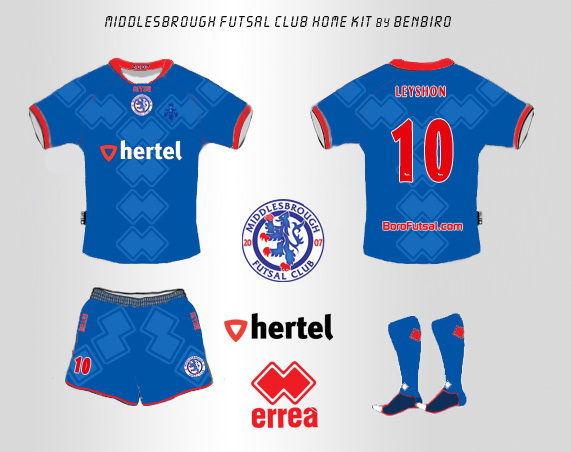 Boro Futsal Home Kit BB