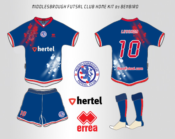 Boro Futsal Home Kit BB