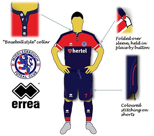 Middelsbrough Futsal Club Home - by giovani94