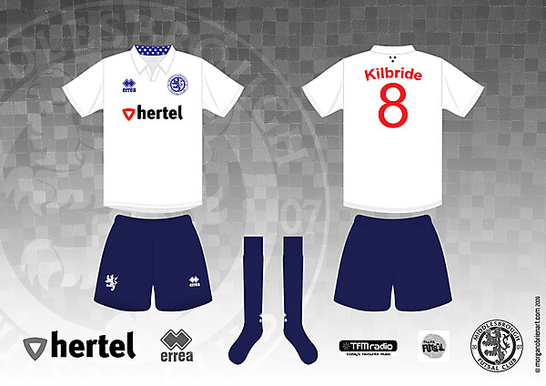 Middlesbrough Home Kit Version 6 by Morgan O\'Brien 