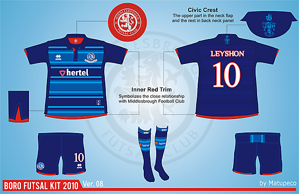Middlesbrough Futsal Club Version.08