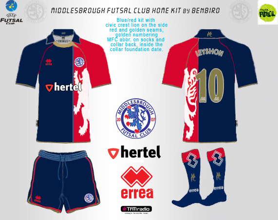 Boro Futsal Home Kit BB
