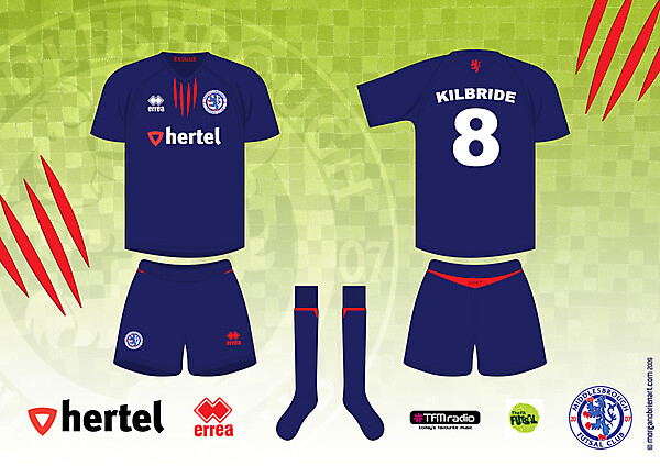 Middlesbrough Home Kit Version 9 by Morgan OBrien 